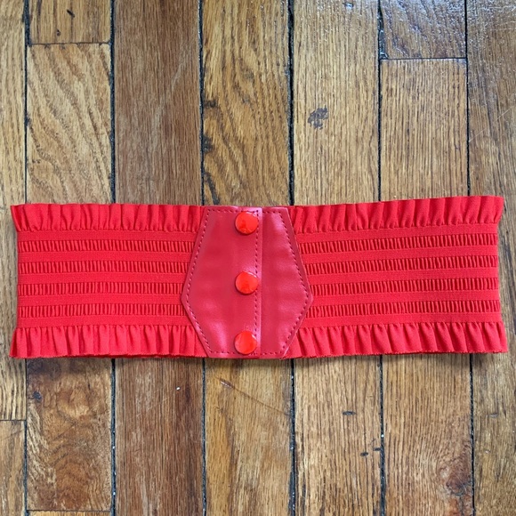 🎃 H&M | coral belt - Picture 1 of 8